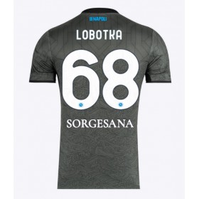 Pánské fotbalový oblečení SSC Napoli Stanislav Lobotka #68 Tretí košile 2024-25 Krátkým Rukávem